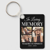 Memorial In愛するメモリ3x写真 キーホルダー (正面)