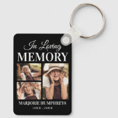 Memorial In愛するメモリ3x写真 キーホルダー (裏面)