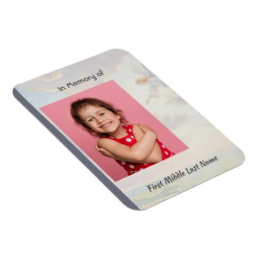 Memorial Keepsake Angel Reaching out マグネット (右側)