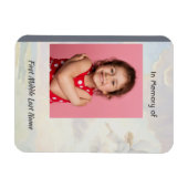 Memorial Keepsake Angel Reaching out マグネット (横)