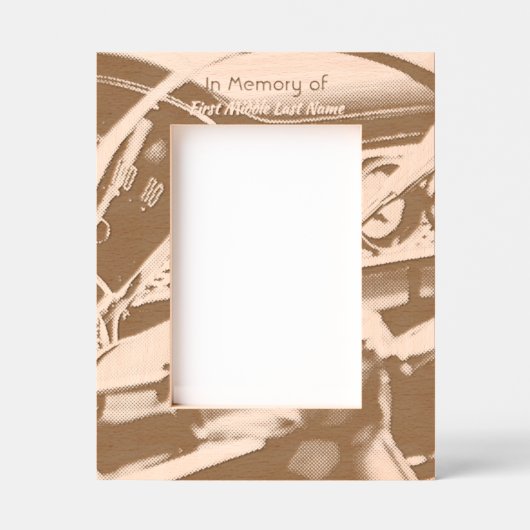 Memorial Keepsake Antique Cars Auto  レーザー彫刻フレーム (正面)