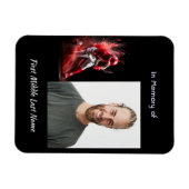 Memorial Keepsake Baseball Softball  マグネット (横)