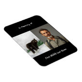 Memorial Keepsake Black Bear Animal マグネット (右側)