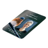 Memorial  Keepsake Bluebird Garden Bird  マグネット (左側)