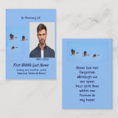  Memorial Keepsake  Canada Goose Outdoors 名刺 (正面/裏面)