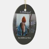 Memorial Keepsake  Card Dragonfly Dewdrops セラミックオーナメント (右)