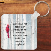  Memorial Keepsake Cardinal Bird キーホルダー (裏面)