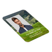 Memorial Keepsake Cattle Farm Landscape マグネット (右側)