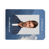 Memorial Keepsake Clouds Sky Heavenly マグネット (横)