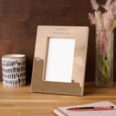 Memorial Keepsake Clouds Sky Heavenly レーザー彫刻フレーム (左)