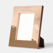 Memorial Keepsake Clouds Sky Heavenly レーザー彫刻フレーム (左)