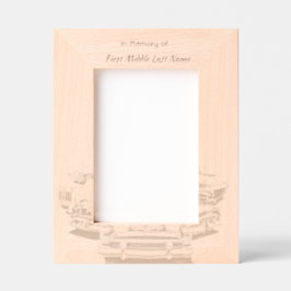 Memorial Keepsake Collector Classic Vintage Car  レーザー彫刻フレーム