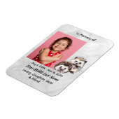 Memorial Keepsake Cute Hedgehog Children   マグネット (左側)