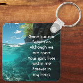 Memorial Keepsake  Deep Sea Diving Diver キーホルダー (裏面)