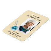 Memorial Keepsake Feather Pen  マグネット (左側)