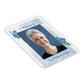  Memorial Keepsake Forget me Not" Flowers マグネット (右側)