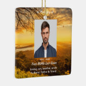 Memorial Keepsake Golden Sunrise  セラミックオーナメント (右)