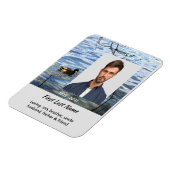 Memorial Keepsake Lake Ducks Birds マグネット (左側)