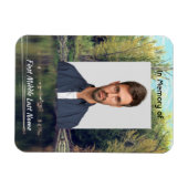 Memorial Keepsake Lake Pond Park Ducks  マグネット (横)