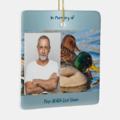 Memorial Keepsake Mallard Ducks Bird セラミックオーナメント (右)