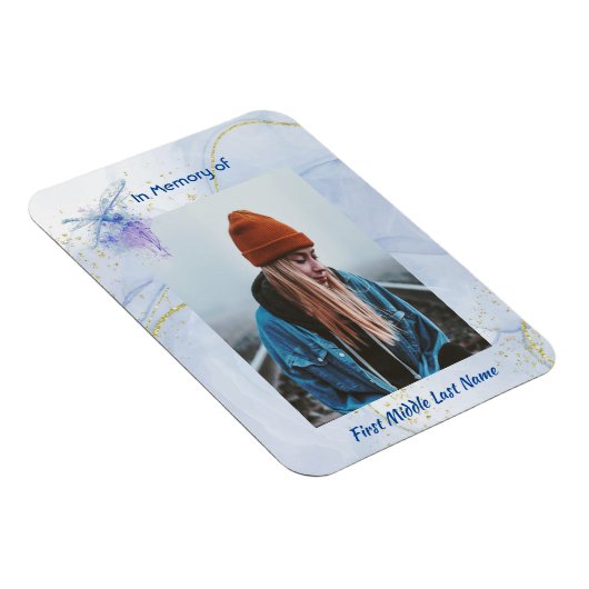  Memorial Keepsake Memorial Dragonfly マグネット (右側)