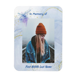  Memorial Keepsake Memorial Dragonfly マグネット