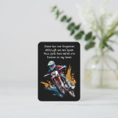 Memorial Keepsake  Motocross Motorcycle Racing  名刺 (スタンド正面)