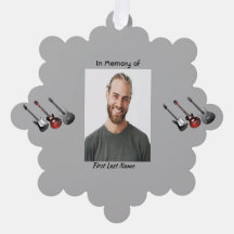  Memorial Keepsake Musician Guitar Music 