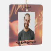 Memorial Keepsake Musician Piano Guitar セラミックオーナメント (右)