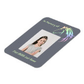 Memorial Keepsake Pastel Horse Art マグネット (左側)