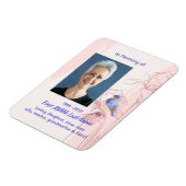 Memorial Keepsake Remembrance Bluebird Garden マグネット (左側)