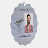  Memorial Keepsake Sandpiper Shore Bird  オーナメントカード (右)
