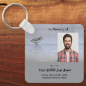  Memorial Keepsake Sandpiper Shore Bird  キーホルダー (正面)