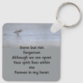  Memorial Keepsake Sandpiper Shore Bird  キーホルダー (裏面)