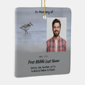  Memorial Keepsake Sandpiper Shore Bird  セラミックオーナメント (右)