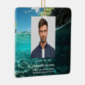 Memorial Keepsake Service Deep Sea Diving Diver セラミックオーナメント (右)