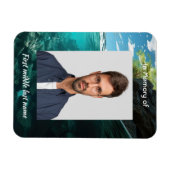 Memorial Keepsake Service Deep Sea Diving Diver マグネット (横)