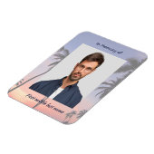 Memorial Keepsake Tropical Beach マグネット (左側)