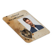  Memorial Keepsake Wolf Wolves Animal マグネット (右側)