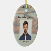  Memorial Keepsakes Pilot Airplane Sunset セラミックオーナメント (右)