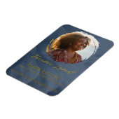 Memorial Magnet – Personalized Tribute Keepsake マグネット (左側)