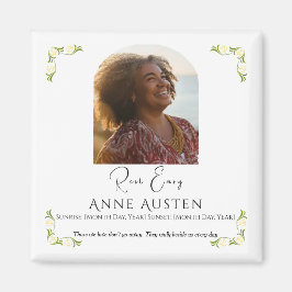 Memorial Magnet – Personalized Tribute Keepsake マグネット