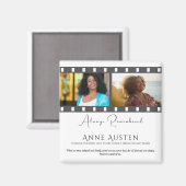 Memorial Magnet – Personalized Tribute Keepsake マグネット (正面/裏面)