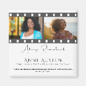 Memorial Magnet – Personalized Tribute Keepsake マグネット (正面)