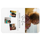 Memorial Magnet – Personalized Tribute Keepsake マグネット (横)