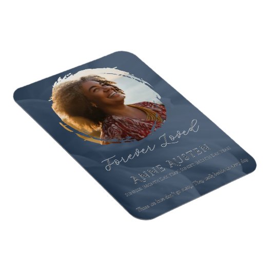 Memorial Magnet – Personalized Tribute Keepsake マグネット (右側)