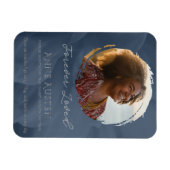 Memorial Magnet – Personalized Tribute Keepsake マグネット (横)