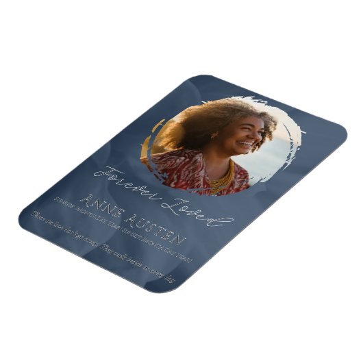 Memorial Magnet – Personalized Tribute Keepsake マグネット (左側)
