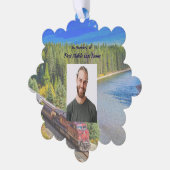 Memorial Memory Card Train Rail Tram Railway オーナメントカード (左)