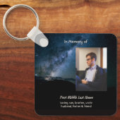 Memorial Milky Way Starry Night Sky  キーホルダー (正面)